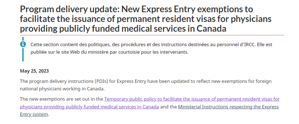 ViveCanada | Médicos Familiares y especialistas migrantes podrían ejercer en Canadá calificando vía Express Entry