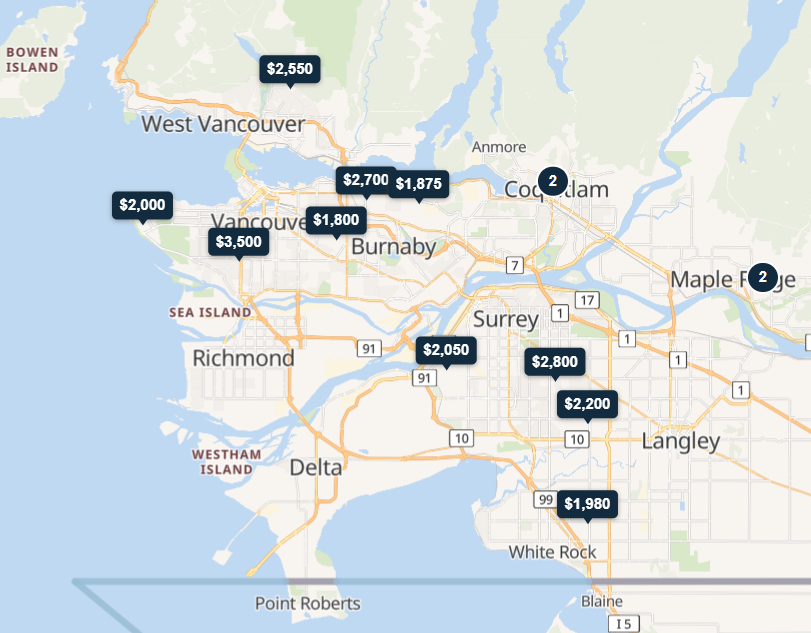 ViveCanada | Ni soñar con menos de 2 mil CAD. Rentas en Vancouver Canadá solo elevan sus precios