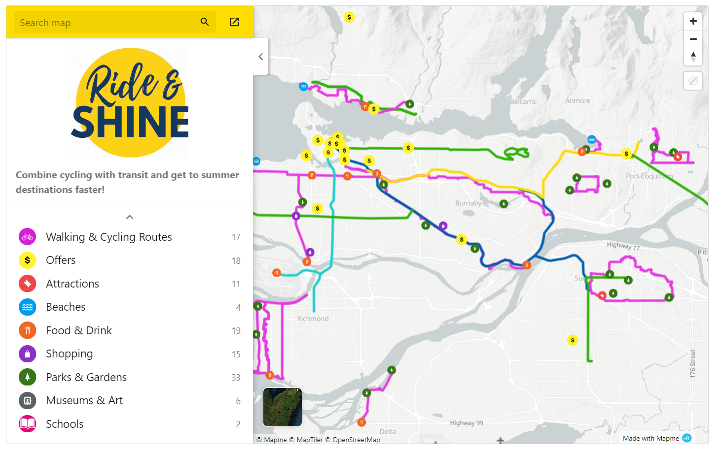 Qué Hacer En Verano En Vancouver. Translink Presenta Ride & Shine