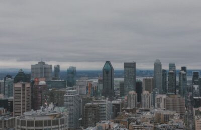 Vista aérea de Montreal